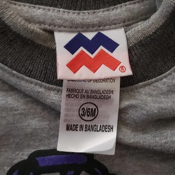 Colorado Rockies Baby Bodysuit Romper 3-6 Months Infants MLB Baseball NWT - Picture 4 of 5